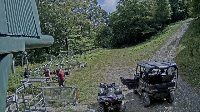 view from Sugarbush Castlerock Lift on 2026-09-03