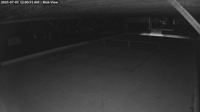 time-lapse frame, Inlet Fern Park Rink webcam
