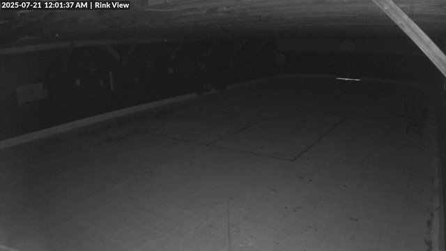 time-lapse frame, Inlet Fern Park Rink webcam