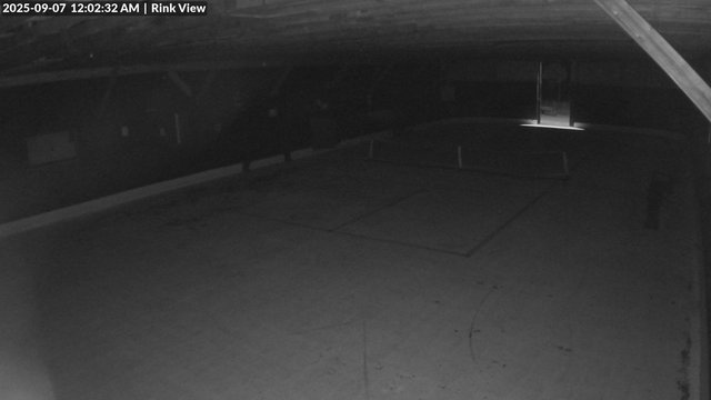 time-lapse frame, Inlet Fern Park Rink webcam