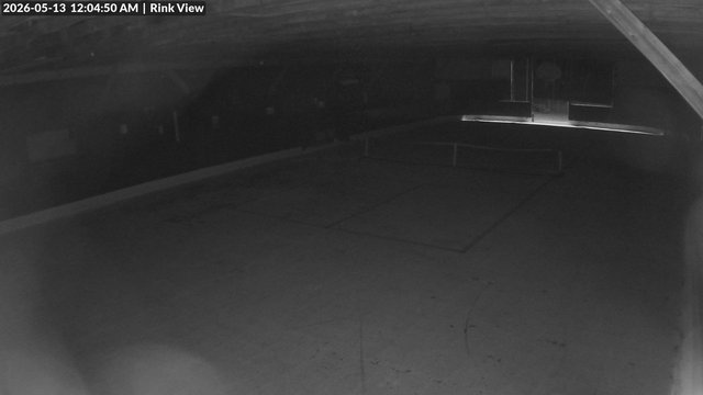 time-lapse frame, Inlet Fern Park Rink webcam