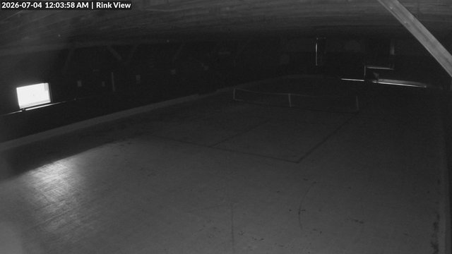 time-lapse frame, Inlet Fern Park Rink webcam