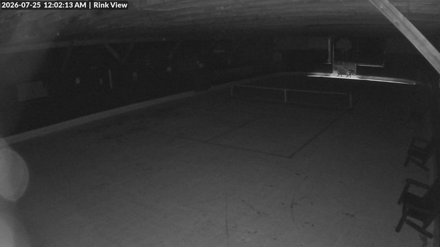 time-lapse frame, Inlet Fern Park Rink webcam
