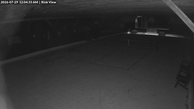 time-lapse frame, Inlet Fern Park Rink webcam