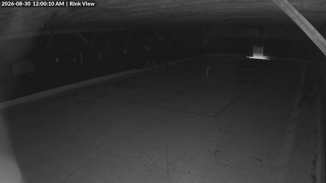 time-lapse frame, Inlet Fern Park Rink webcam