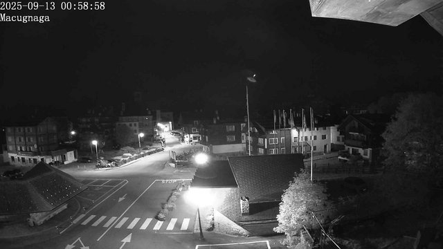 time-lapse frame, Macugnaga webcam