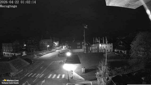 time-lapse frame, Macugnaga webcam