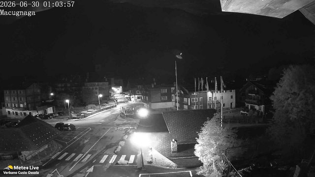time-lapse frame, Macugnaga webcam