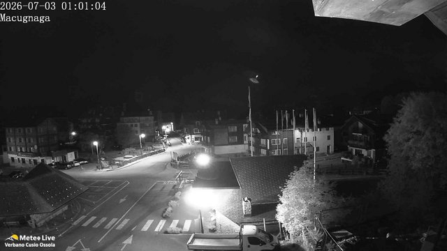 time-lapse frame, Macugnaga webcam