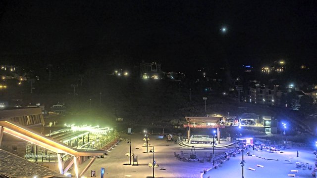 time-lapse frame, Steamboat Gondola Square Clock Tower webcam