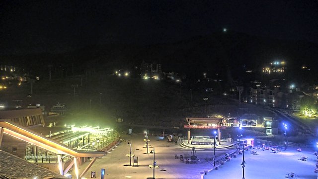 time-lapse frame, Steamboat Gondola Square Clock Tower webcam