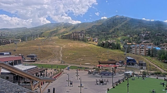 view from Steamboat Gondola Square Clock Tower on 2026-09-02