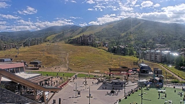 view from Steamboat Gondola Square Clock Tower on 2026-09-04