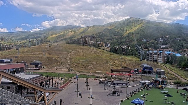 view from Steamboat Gondola Square Clock Tower on 2026-09-04