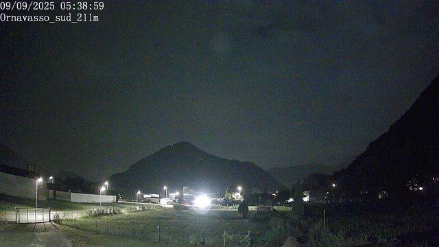 time-lapse frame, Ornavasso sud webcam