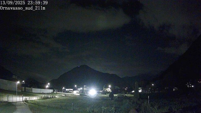 time-lapse frame, Ornavasso sud webcam