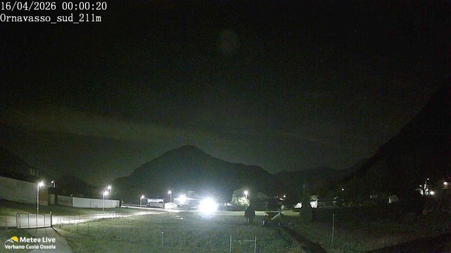 time-lapse frame, Ornavasso sud webcam