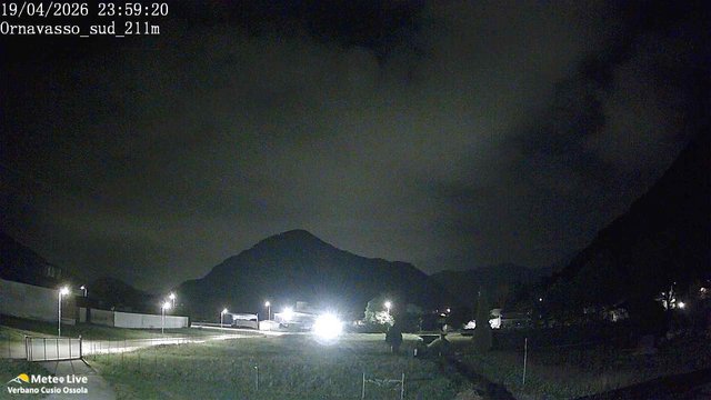 time-lapse frame, Ornavasso sud webcam