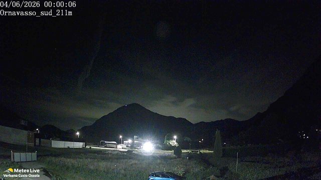 time-lapse frame, Ornavasso sud webcam