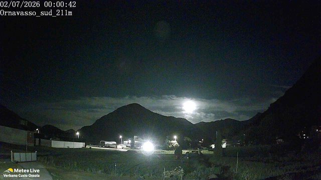 time-lapse frame, Ornavasso sud webcam