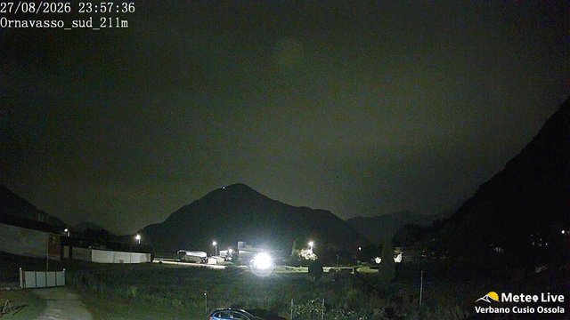 time-lapse frame, Ornavasso sud webcam