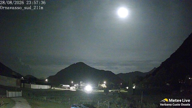 time-lapse frame, Ornavasso sud webcam