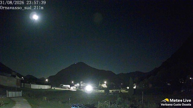 time-lapse frame, Ornavasso sud webcam