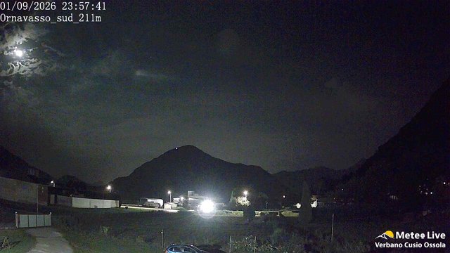 time-lapse frame, Ornavasso sud webcam