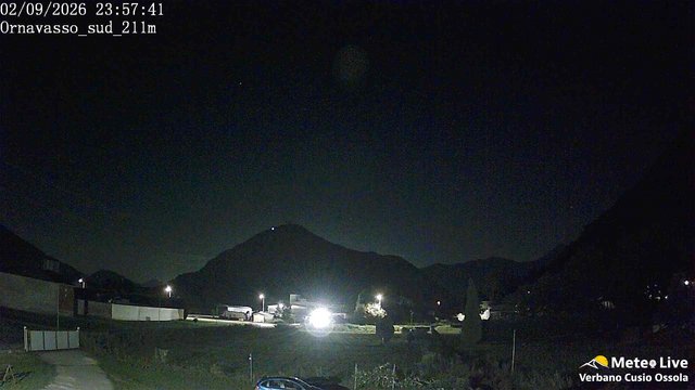 time-lapse frame, Ornavasso sud webcam