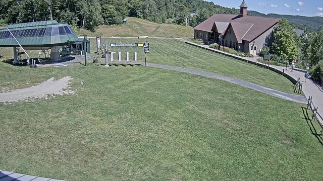 view from Sugarbush Gate House Lift on 2026-08-21