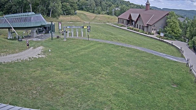 view from Sugarbush Gate House Lift on 2026-08-22