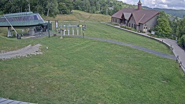 view from Sugarbush Gate House Lift on 2026-08-24