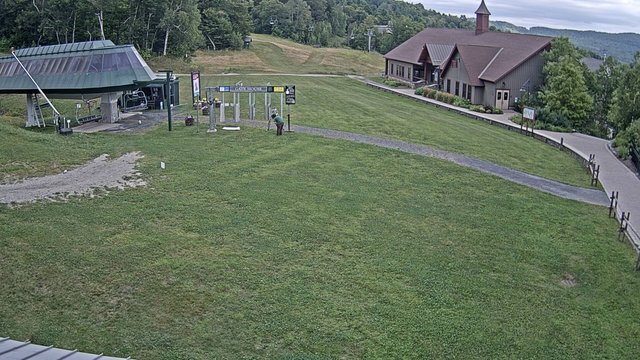 view from Sugarbush Gate House Lift on 2026-08-27