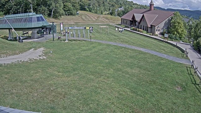 view from Sugarbush Gate House Lift on 2026-09-04