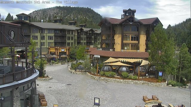 view from Mammoth Village on 2026-08-27