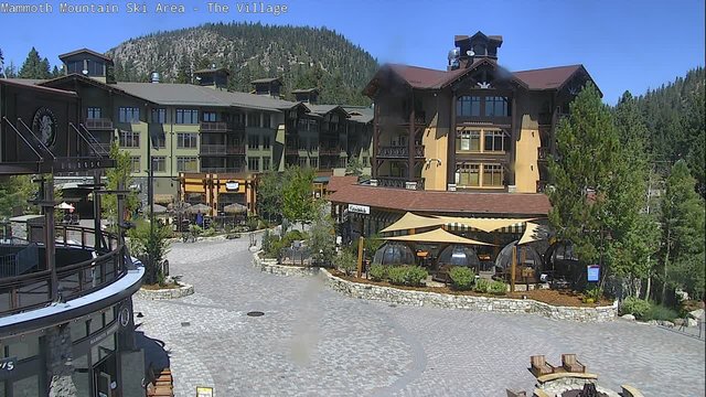 view from Mammoth Village on 2026-08-31