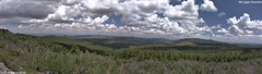 view from Mt Logan on 2025-07-18