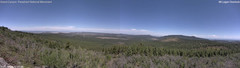 view from Mt Logan on 2025-08-06