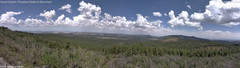 view from Mt Logan on 2025-08-15