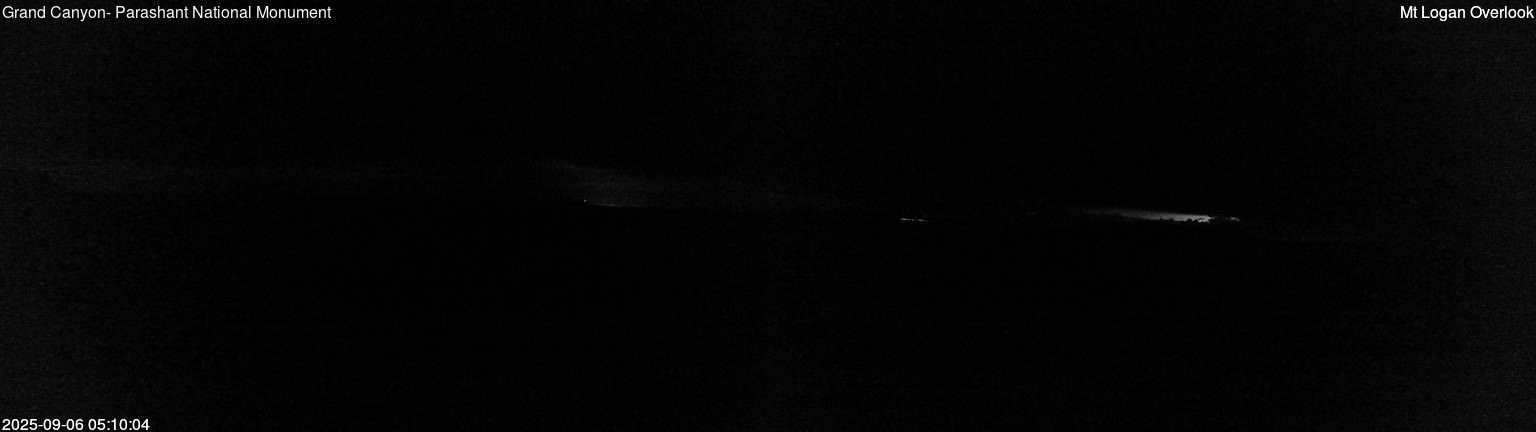 time-lapse frame, Mt Logan webcam