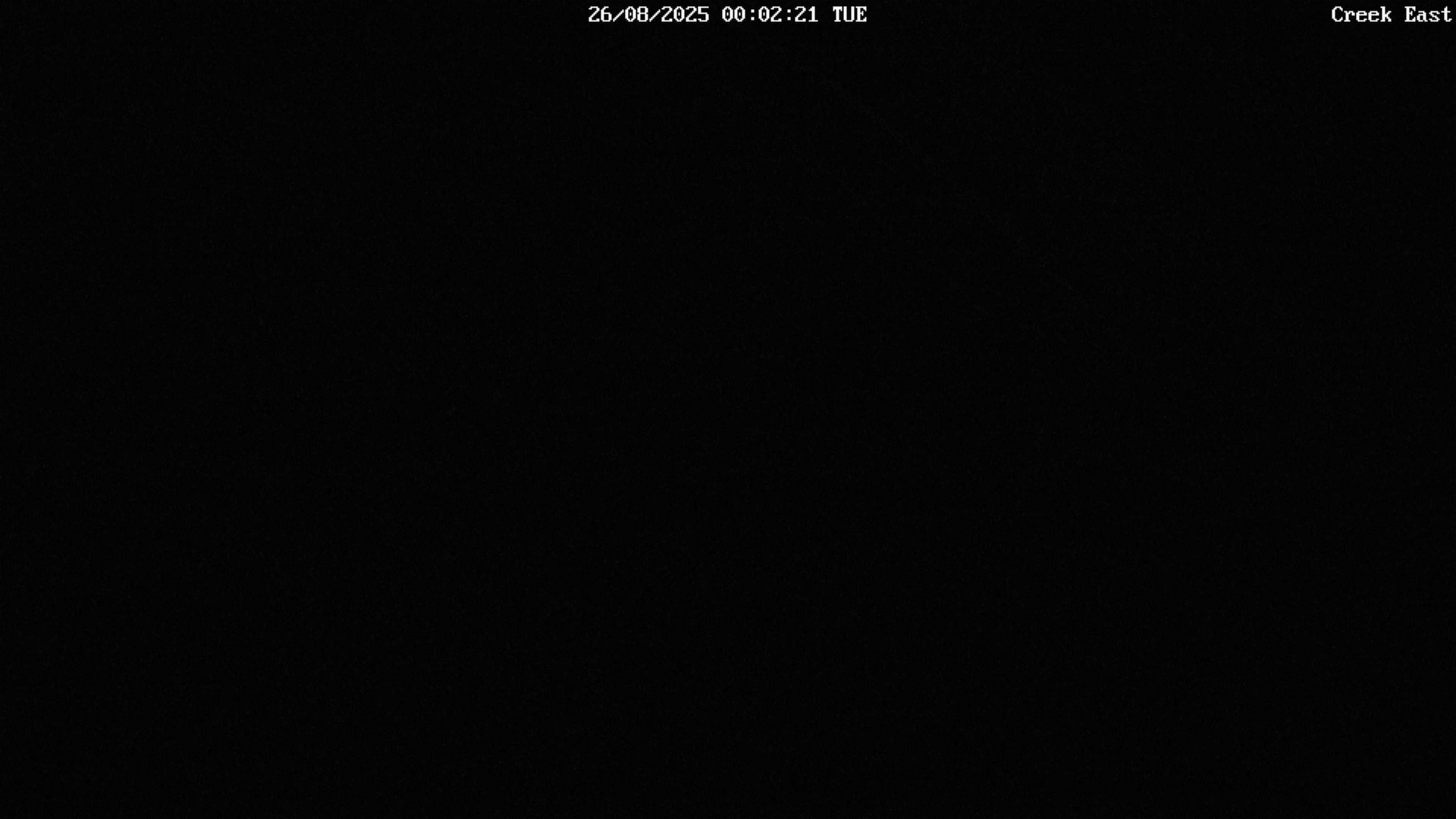 time-lapse frame, CreekCam East webcam