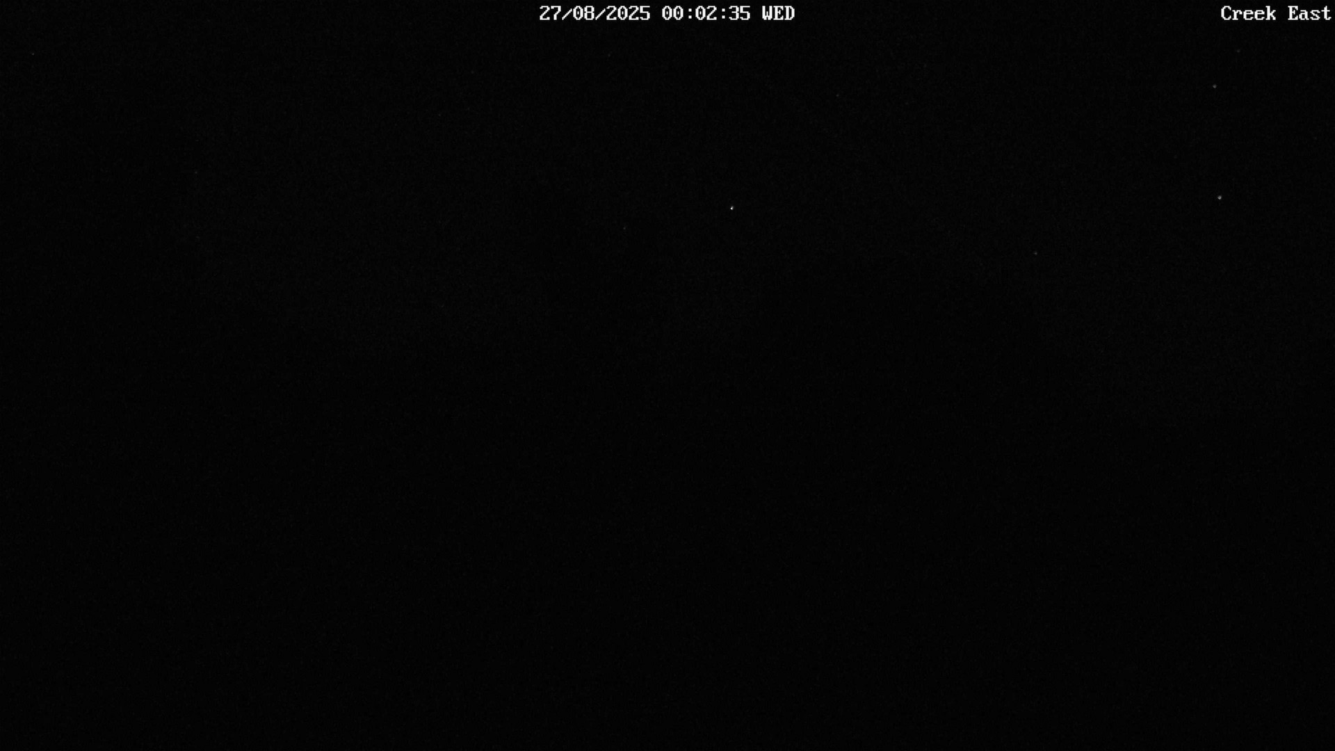 time-lapse frame, CreekCam East webcam