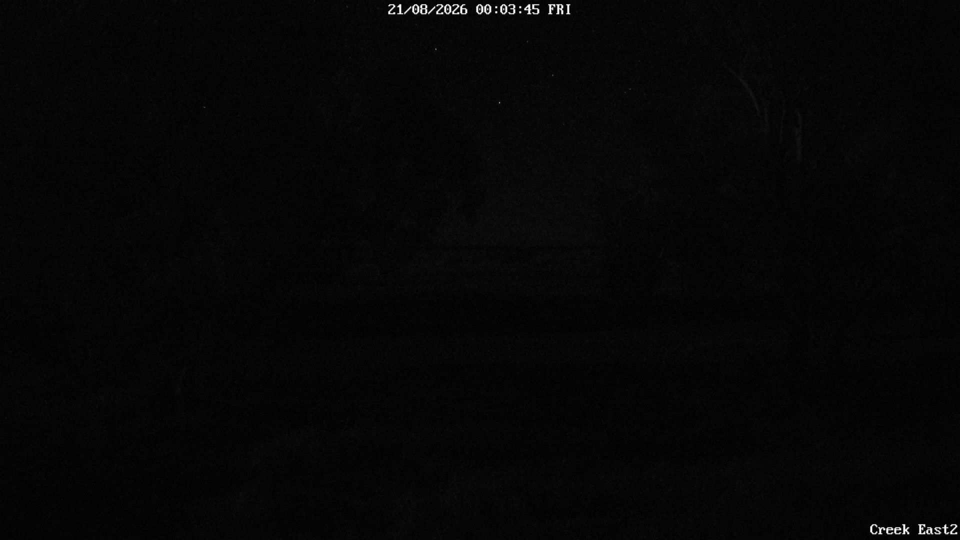 time-lapse frame, CreekCam East webcam