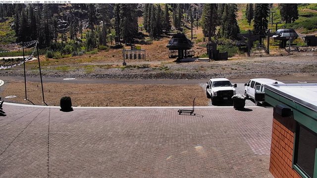 view from Palisades Alpine Lodge on 2026-08-30
