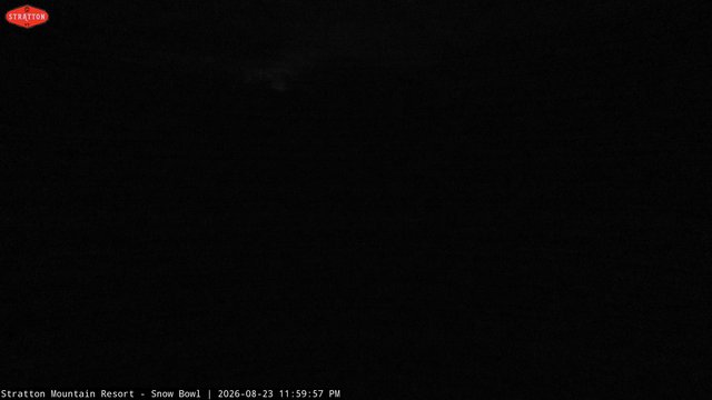 time-lapse frame, Stratton Snow Bowl webcam