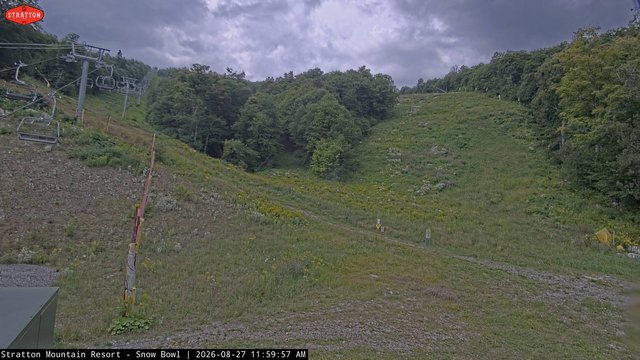 view from Stratton Snow Bowl on 2026-08-27