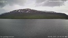 view from Lesjaskogsvatnet on 2025-06-04
