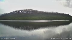view from Lesjaskogsvatnet on 2025-06-05