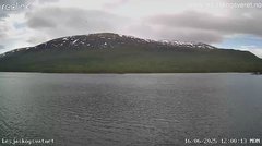 view from Lesjaskogsvatnet on 2025-06-16