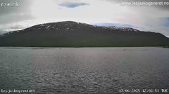 view from Lesjaskogsvatnet on 2025-06-17